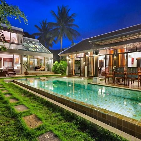 Emerald Sands - Beach Front 4 Bed Pool Villa Ko Samui Eksteriør billede