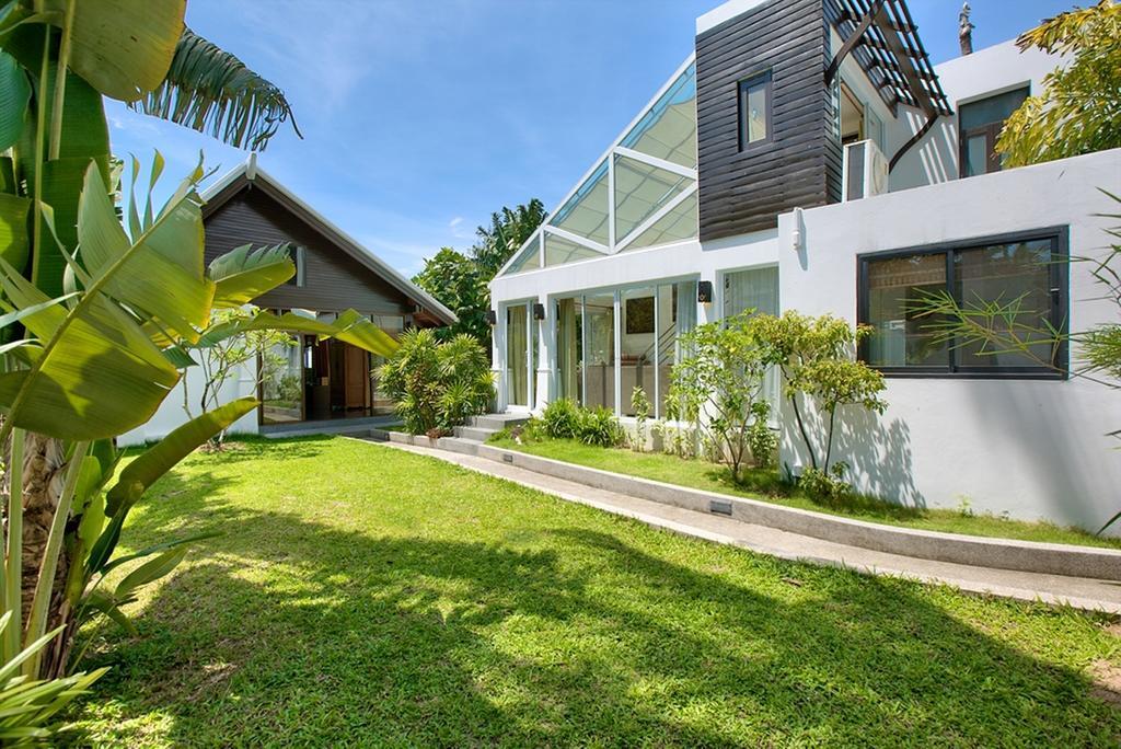Emerald Sands - Beach Front 4 Bed Pool Villa Ko Samui Værelse billede