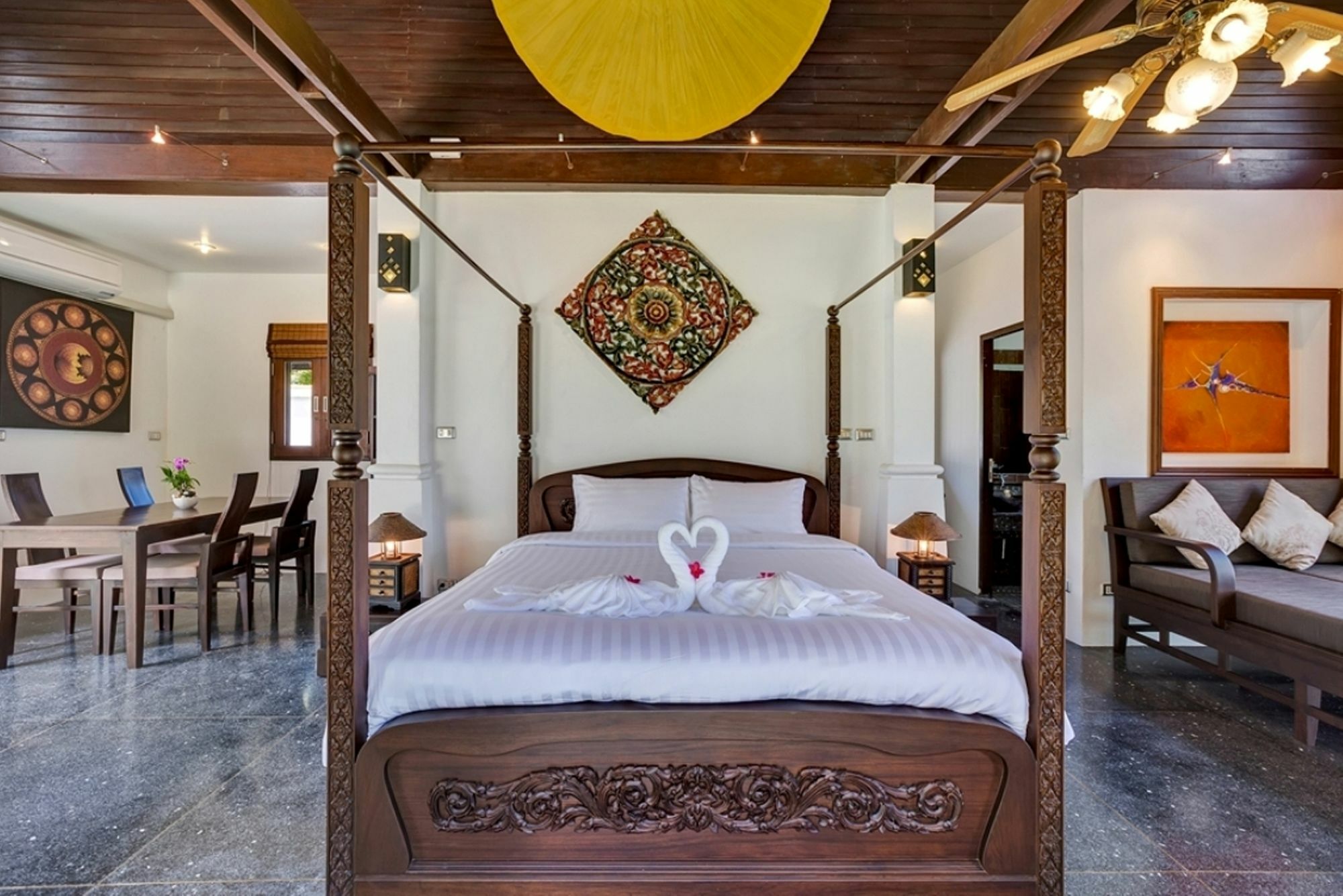 Emerald Sands - Beach Front 4 Bed Pool Villa Ko Samui Eksteriør billede